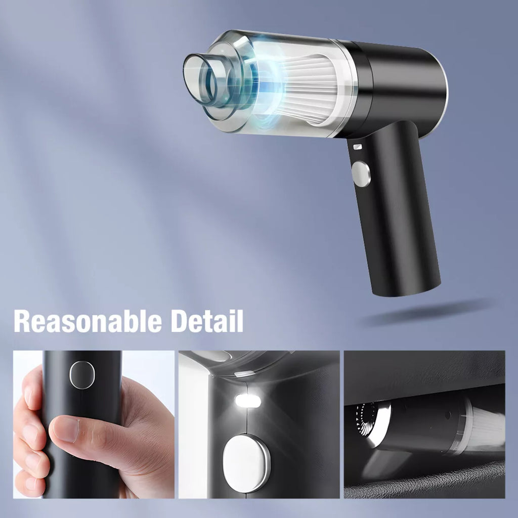 Car Mini Vacuum Cleaner With Blower